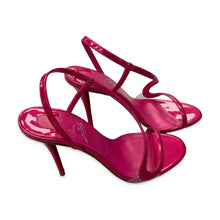 Load image into Gallery viewer, Christian Louboutin Pre-Owned Pink Patent Strappy Sandals - view 2