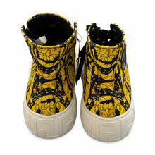 Load image into Gallery viewer, Versace Pre-Owned Barocco High-Top Greca Sneakers, US 13 - view 3