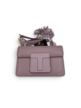 Load image into Gallery viewer, Tom Ford Pre-Owned Leather Chain Crossbody Bag – Dusty Rose
