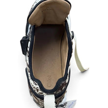 Load image into Gallery viewer, Chloe Pre-Owned Monochrome Patterned Sneakers
