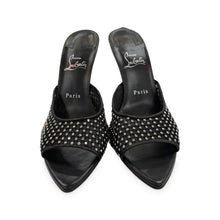 Load image into Gallery viewer, Christian Louboutin Pre-Owned Crystal Mesh Mule Sandals - view 1
