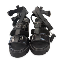 Load image into Gallery viewer, Christian Louboutin Pre-Owned Black Platform Sandals - view 1
