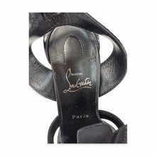Load image into Gallery viewer, Christian Louboutin Pre-Owned Black Platform Sandals - view 4
